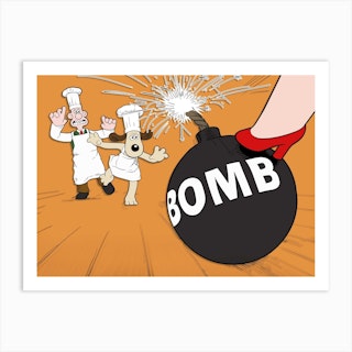 Bomb Art Print