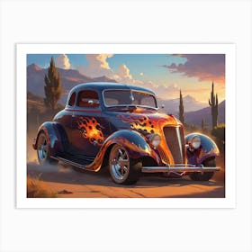 Hot Rod 11 Art Print