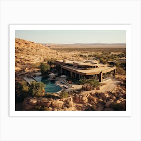 Desert House In Namibia 2 Art Print