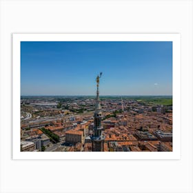 San Gaudenzio Church in Novara (Piedmont, Northern Italy) Art Print