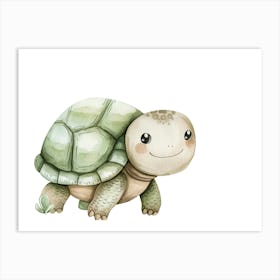 Cute Turtle 1 Art Print