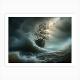 Tempest Tides  Art Print