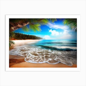 Beach Wallpapers Art Print