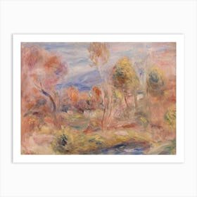 Glade, Pierre Auguste Renoir Art Print