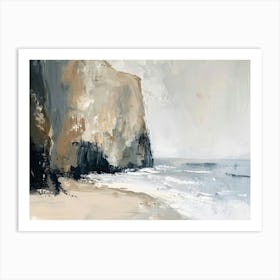 Cliffs By The Sea Art Print