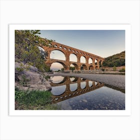 Pont Du Gard Art Print