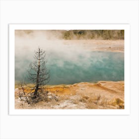 Yellowstone Hot Springs Art Print