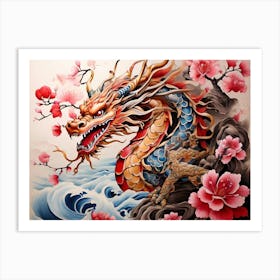 Dragon Painting Art Print