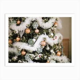 Classic Christmas Tree Art Print