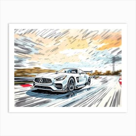 Mercedes Amg 2 Art Print