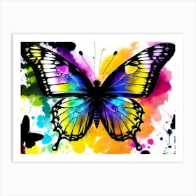 Colorful Butterfly 17 Art Print