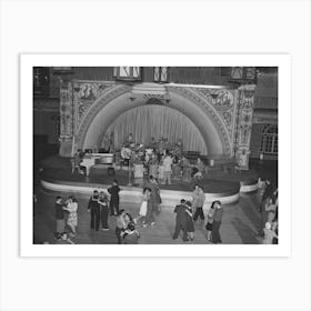 Mission Beach Dance Hall, Amusement Center, San Diego, California By Russell Lee Art Print