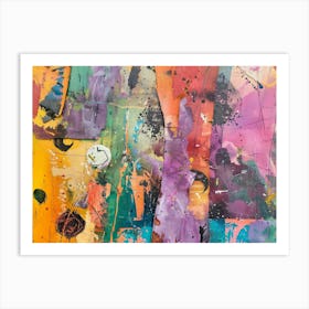 Abstract Painting 198 Art Print