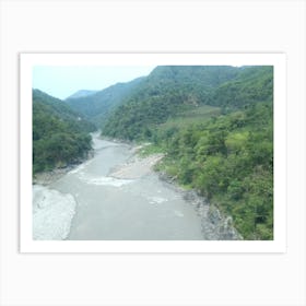 River 3 By Binod Dawadi Art Print