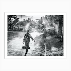 Lombok road Art Print