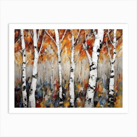 Birch Trees 2 Art Print