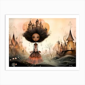 Afro Queen Art Print