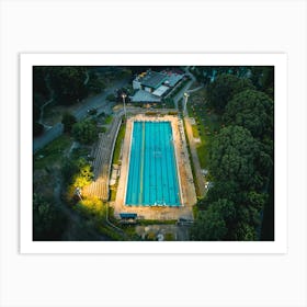 Print Water Polo. Art Print