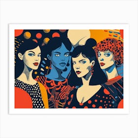 Group Of Women 3 Art Print