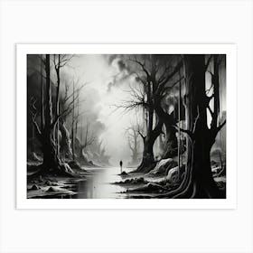 Black Forest Art Print