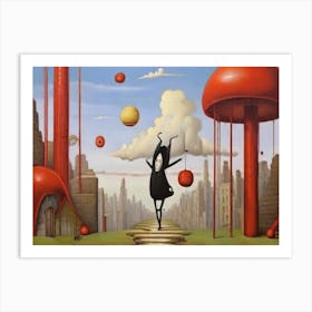 'The Red Balloon' Art Print