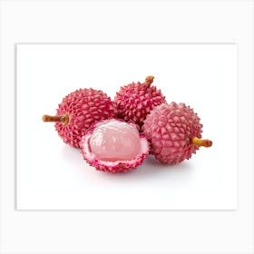 Lychee Fruit 11 Art Print