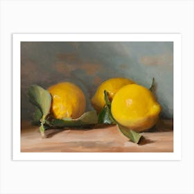 Lemons 2 Art Print