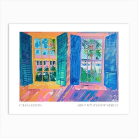 Charleston From The Window Series Poster Painting 3 Art Print