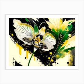 Orchid Flower Art Print