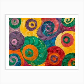 Spirals 1 Art Print