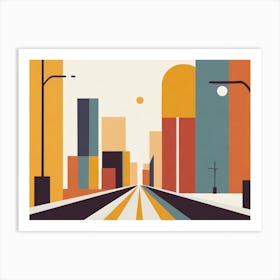 Cityscape 5 Art Print