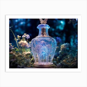 Fairytale Perfume Bottle Art Print