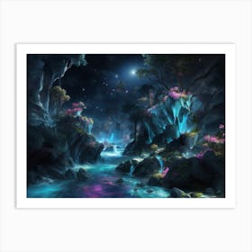 Dark Forest Art Print