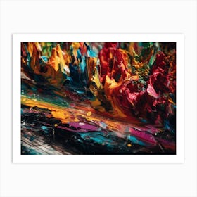 Abstract Painting 49 Art Print