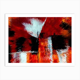 Acrylic Extruded Painting 516 Art Print