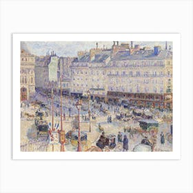 The Place Du Havre, Paris (1893), Camille Pissarro Art Print