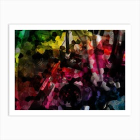 Abstraction Spots 1 Art Print