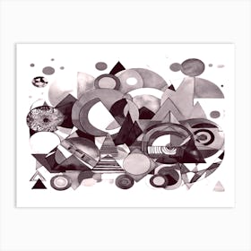 Abstract Painting 3 Art Print