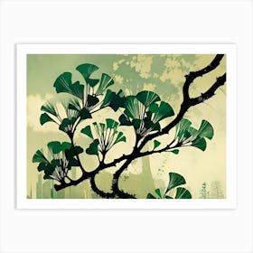 Ginkgo Tree 4 Art Print