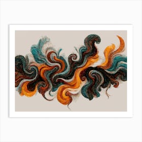 Swirls Art Print