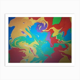 Abstract 13 By Binod Dawadi Art Print