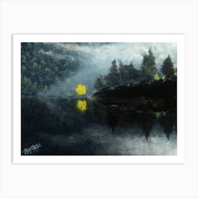 The Paradise Lake Art Print