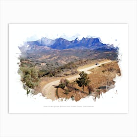 Ikara Flinders Ranges National Park, Flinders Ranges, South Australia Art Print