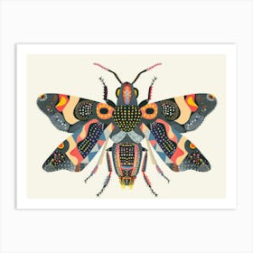 Moth Illustration 8 Art Print