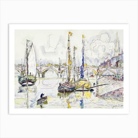 The Port Of Bordeaux (1930), Paul Signac Art Print