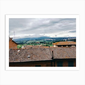 View From A Roof Art Print