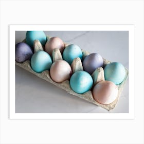 Easter Eggs 456 Art Print