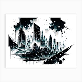 Cityscape 33 Art Print