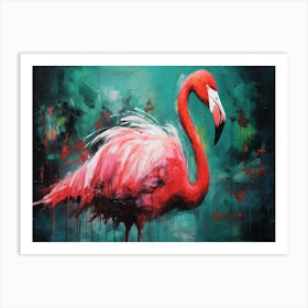 Flamingo 3 Art Print