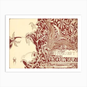 Magazine Cover With Two Curlews (1896),Theo Van Hoytema Art Print